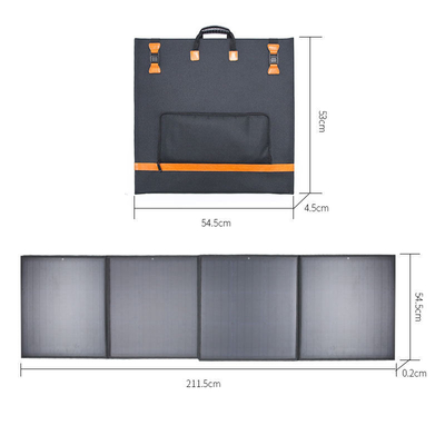 18v 160w Katlanır Taşınabilir Güneş Panelleri Şarj Kitleri