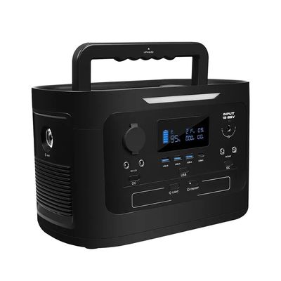 Lityum taşınabilir Lifepo4 Güneş Enerjisi Bankası İstasyonu 1000W Dışarıda Otomatik Kamp için