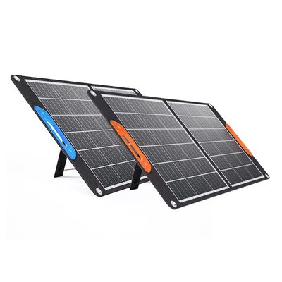 60W 100W 150W Taşınabilir Katlanabilir Güneş Panelleri 200W Açık Hava Kampı İçin