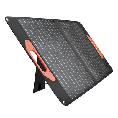 ETFE 100W GÜNEŞ PANELI katlanabilir şarj kiti 60w 100w 3 kat 5 kat taşınabilir güç şarj etmek için her bir güneş modülü