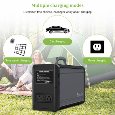 1075Wh 220V 110V Powered Solar Jeneratör İstasyonu Kamp Ev Enerji Depolama