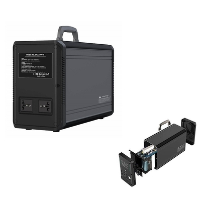 MSDS 1075Wh Lityum İyon Pille Çalışan Akıllı Güneş Paneli Jeneratörü