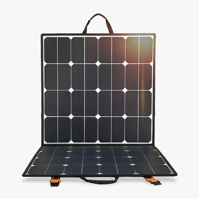 Tekneler OEM için 18V 32v 100w Katlanabilir Güneş Paneli Şarj Pil
