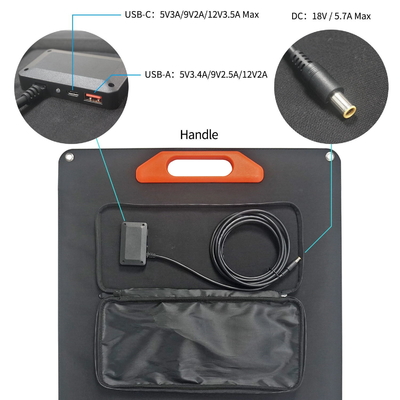 Yaz Kamp Van RV için 100w Etfe Solar Charger Güç Bankası Paneli
