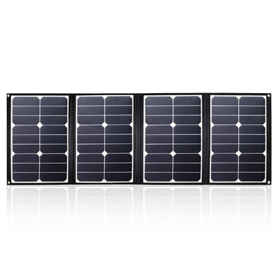 DC ve USB Çıkışlı PVDF Taşınabilir 80w Katlanabilir Güneş Paneli Şarj Cihazı