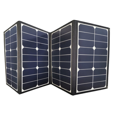 DC ve USB Çıkışlı PVDF Taşınabilir 80w Katlanabilir Güneş Paneli Şarj Cihazı
