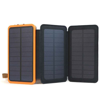 8000mAh 5V Suya Dayanıklı Taşınabilir Solar Şarj Cihazı Solar Telefon Şarj Cihazı Kamp