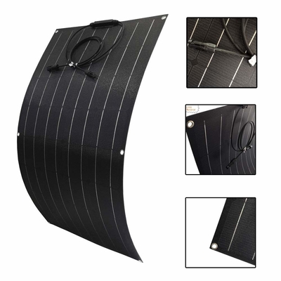 Bükülebilir 12V 100w Monokristal Güneş Paneli Esnek