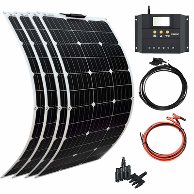 Monokristal Esnek Amorf Güneş Paneli 100W 12V 400W 40A