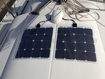 Araba Tekne için 12V 110W İnce Esnek Güneş Panelleri Monokristal Güneş Modülü