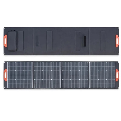 USB Çıkışlı Mono Güneş Pilleri Taşınabilir Güneş Paneli 200W Katlanabilir Güneş Paneli