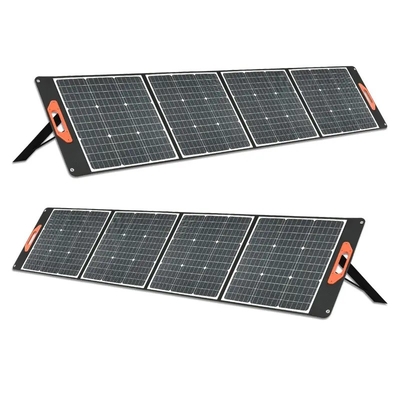 USB Çıkışlı Mono Güneş Pilleri Taşınabilir Güneş Paneli 200W Katlanabilir Güneş Paneli