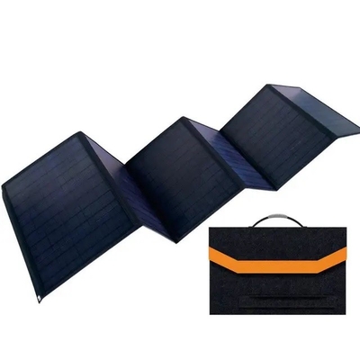 Güneş Kamp Güneş Paneli Sistemi için 18V 100w Katlanabilir Güneş Paneli