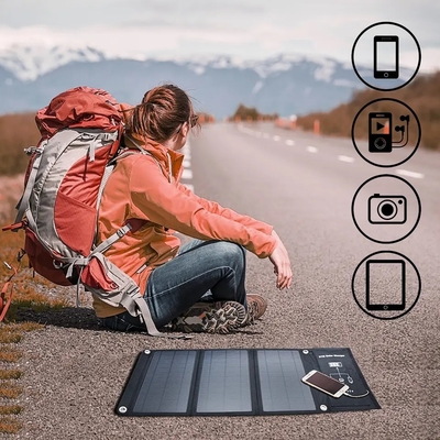 Akıllı Telefon / Kamera / PSP / Güç Bankası için Mini Katlanabilir Güneş Paneli 120w