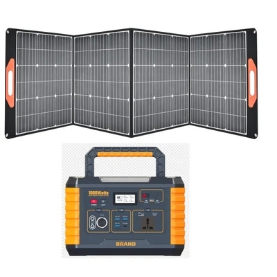 Yeni yüksek verimli 120 w taşınabilir katlanır sundurma kamp GÜNEŞ PANELI 100 W 200 W karavan güneş kitleri USB çıkışları ile