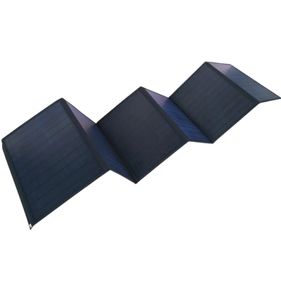 Büyük Kalite taşınabilir Sunpower 6 Kat ETFE 60 W Katlanabilir taşıma çantası boyutu Güç Şarj Güneş Paneli genel usb por ile