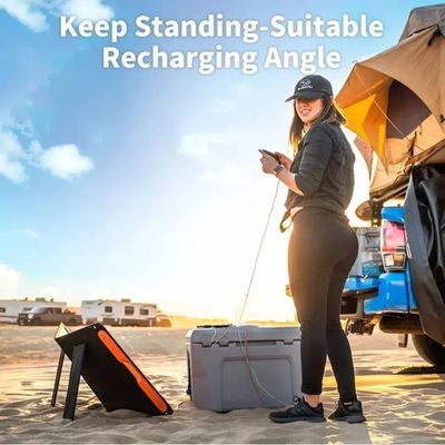 Yüksek verimlilikli güneş panelleri katlanabilir su geçirmez 21W 40W 60W 80W 120W 200W