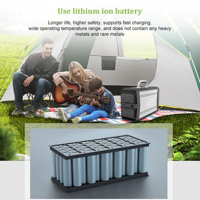 Lityum Pil Kapalı Izgara Taşınabilir Güç İstasyonu 500wh Jeneratör Sistemi