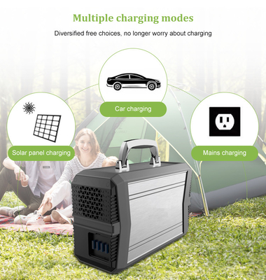 Taşınabilir 300W Güneş Jeneratörü Güç İstasyonu AC 110V-220V ODM