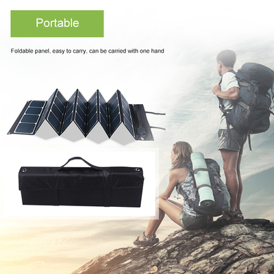 120W Off Grid Usb Katlanabilir Güneş Paneli Açık Havada Kamp Vanlife İçin
