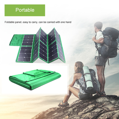 Elektrikli Araba için FCC 300 watt Katlanabilir Güneş Paneli Taşınabilir Solar Şarj Cihazı