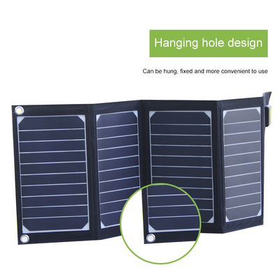 Solar Charger 20w Katlanabilir Solar Panel Şarj Cihazı, 2 Usb Çıkışlı Suya Dayanıklı
