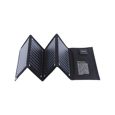 IPX4 Taşınabilir Katlanabilir Güneş Paneli Şarj Cihazı, 2 Usb Çıkışlı 20 Watt