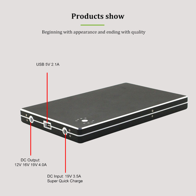 30000Mah 16V USB Type-C Dizüstü Bilgisayar Güç Bankası Li-Ion Pil Hızlı Şarj