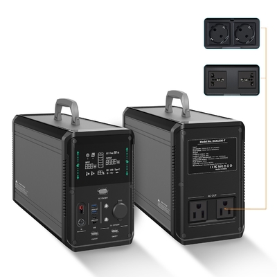 1380Wh 3000W Taşınabilir Mini Güneş Paneli Jeneratör Sistemi Kitleri