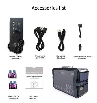 1000W Li-Ion Pil MPPT Taşınabilir Güç İstasyonu Jeneratör Ev İçin Güneş Sistemi