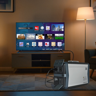 1500W 1010Wh Taşınabilir Akülü Güneş Paneli Jeneratör Sistemi İnverter Kamp