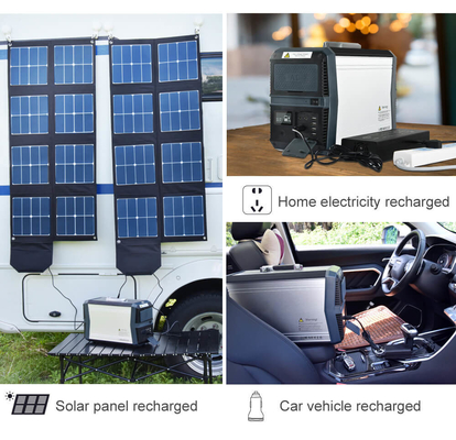 ODM Taşınabilir UPS Güneş Paneli Jeneratörü 1000 Watt Elektrik Santrali SKA1000