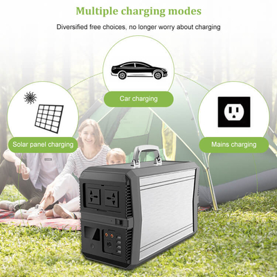 Güneş Panelli 1000w Küçük Taşınabilir Powerstation 220v Jeneratör