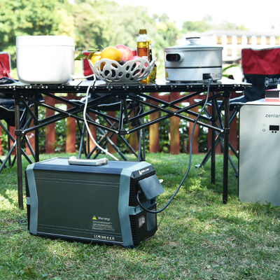 Buzdolabı Ac 100v - 240v için 1500Wh Taşınabilir Elektrik Santrali Jeneratörü