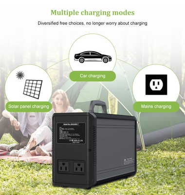 Güneş Paneli Lifepo4 Pil Paketi ile 110v 220v Acil Elektrik Jeneratörü