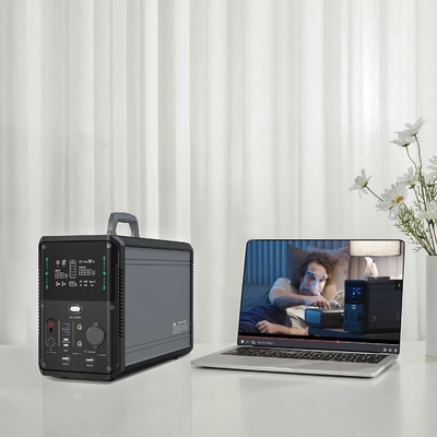 Lifepo4 Pil Taşınabilir Lityum Jeneratör Ac Inverter CPAP Güç İstasyonu 1500w