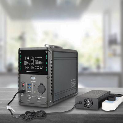 Kamp için Şarj Edilebilir Li Ion Güç İstasyonu 3000w Güneş Jeneratörü Güç Kaynağı Taşınabilir