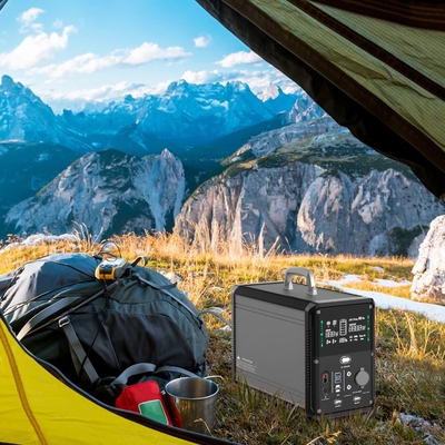 110V Güneş Enerjili Taşınabilir Güç İstasyonu Jeneratörü Lifepo4 Pil Güç Kaynağı 1500w 3000w