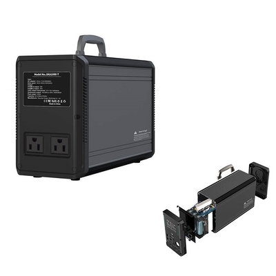 1000W Yedek Solar Jeneratör İstasyonu Lityum Pille Çalışan 60Hz