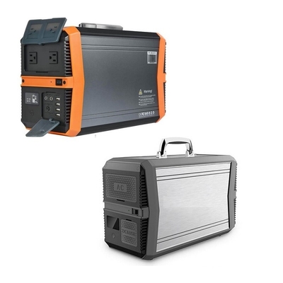 Buzdolabı Ac 100v - 240v için 1500Wh Taşınabilir Elektrik Santrali Jeneratörü