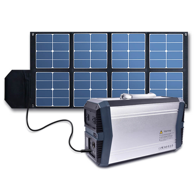 Hepsi Bir Arada Inverter Off Grid Li Ion Güç Santrali Güneş Enerjisi Jeneratörü 500W