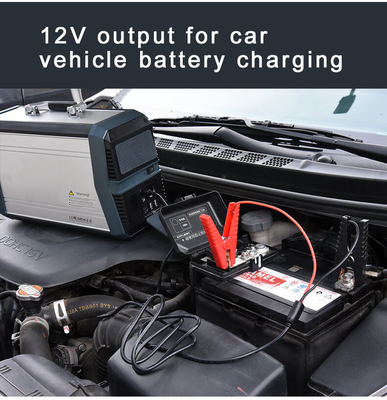 AC DC USB ile ODM Taşınabilir Mobil Powerstation Kamp Jeneratör Bankası 500 W