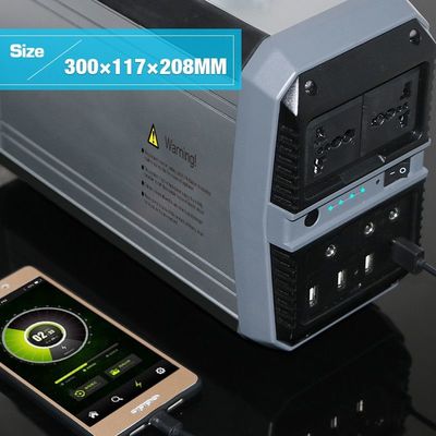Açık Kamp 300W Taşınabilir Güç İstasyonu Jeneratör Ev Aletleri