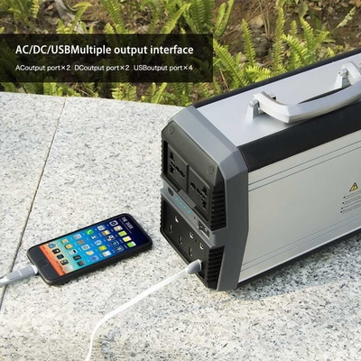 CPAP Travel Outdoor için 300W Taşınabilir Kapalı Şebeke Güç İstasyonu Lityum Jeneratör