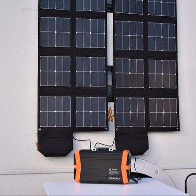 AC DC USB ile ODM Taşınabilir Mobil Powerstation Kamp Jeneratör Bankası 500 W