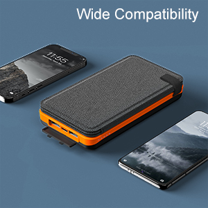 Cep Telefonu için OEM 25000mAh 6W Güneş Enerjili Güç Bankası Şarj Paneli 3