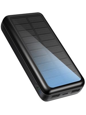 IPhone için IPX5 Güneş Enerjili Taşınabilir Şarj Cihazı 30000mAh Pil Paketi 1