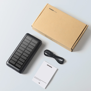 IPhone için IPX5 Güneş Enerjili Taşınabilir Şarj Cihazı 30000mAh Pil Paketi 9